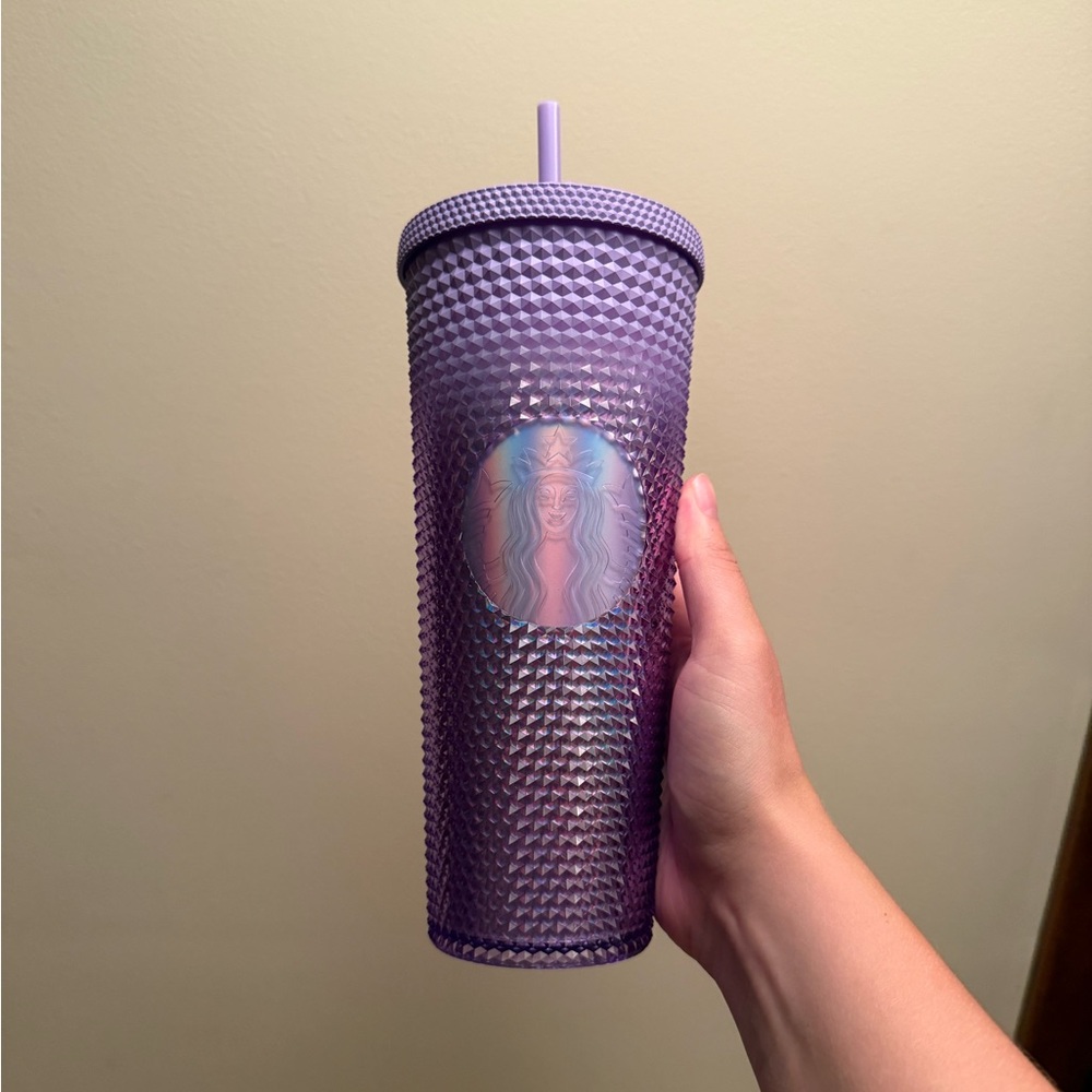 Starbucks Lavender Ombré Textured Tumbler